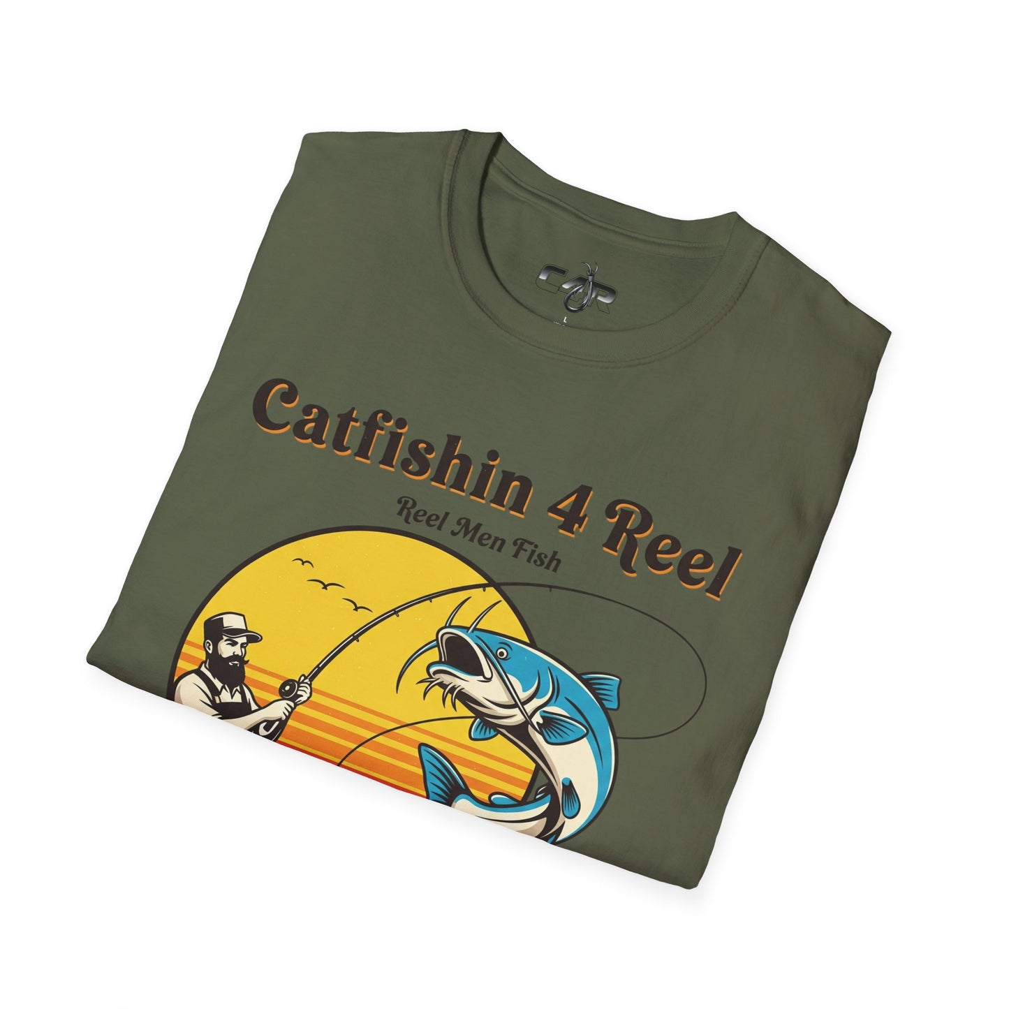 Catchy Catfishin' T-Shirt for Fishing Lovers, Unisex Fishing Tee, Outdoor Adventure Shirt, Gift for Anglers, Casual Summer Wear