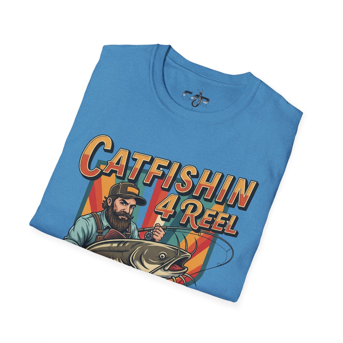 Fishing Lover's Catfishin' T-Shirt, Gift for Anglers, Funny Fishing Tee, Weekend Adventure Top, Outdoor Hobby Shirt