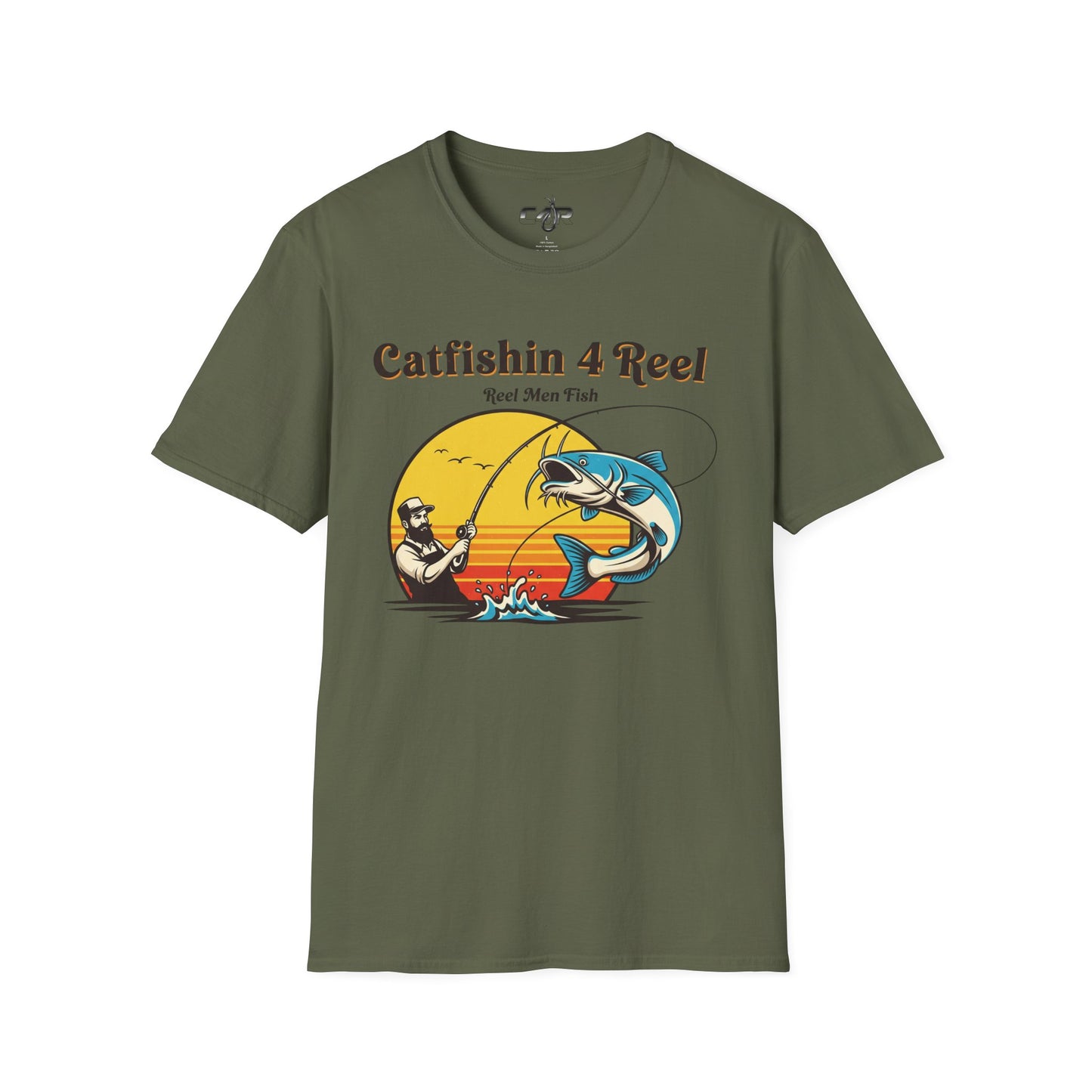 Catchy Catfishin' T-Shirt for Fishing Lovers, Unisex Fishing Tee, Outdoor Adventure Shirt, Gift for Anglers, Casual Summer Wear