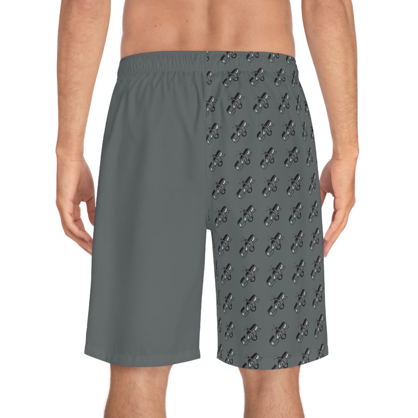 Men's Board Shorts with Motorcycle Design, Summer Swimwear, Beachwear for Men, Casual Swim Trunks, Gift for Bikers