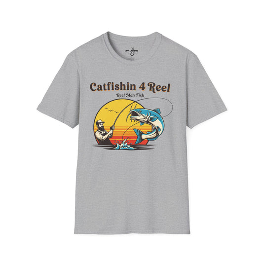 Catchy Catfishin' T-Shirt for Fishing Lovers, Unisex Fishing Tee, Outdoor Adventure Shirt, Gift for Anglers, Casual Summer Wear
