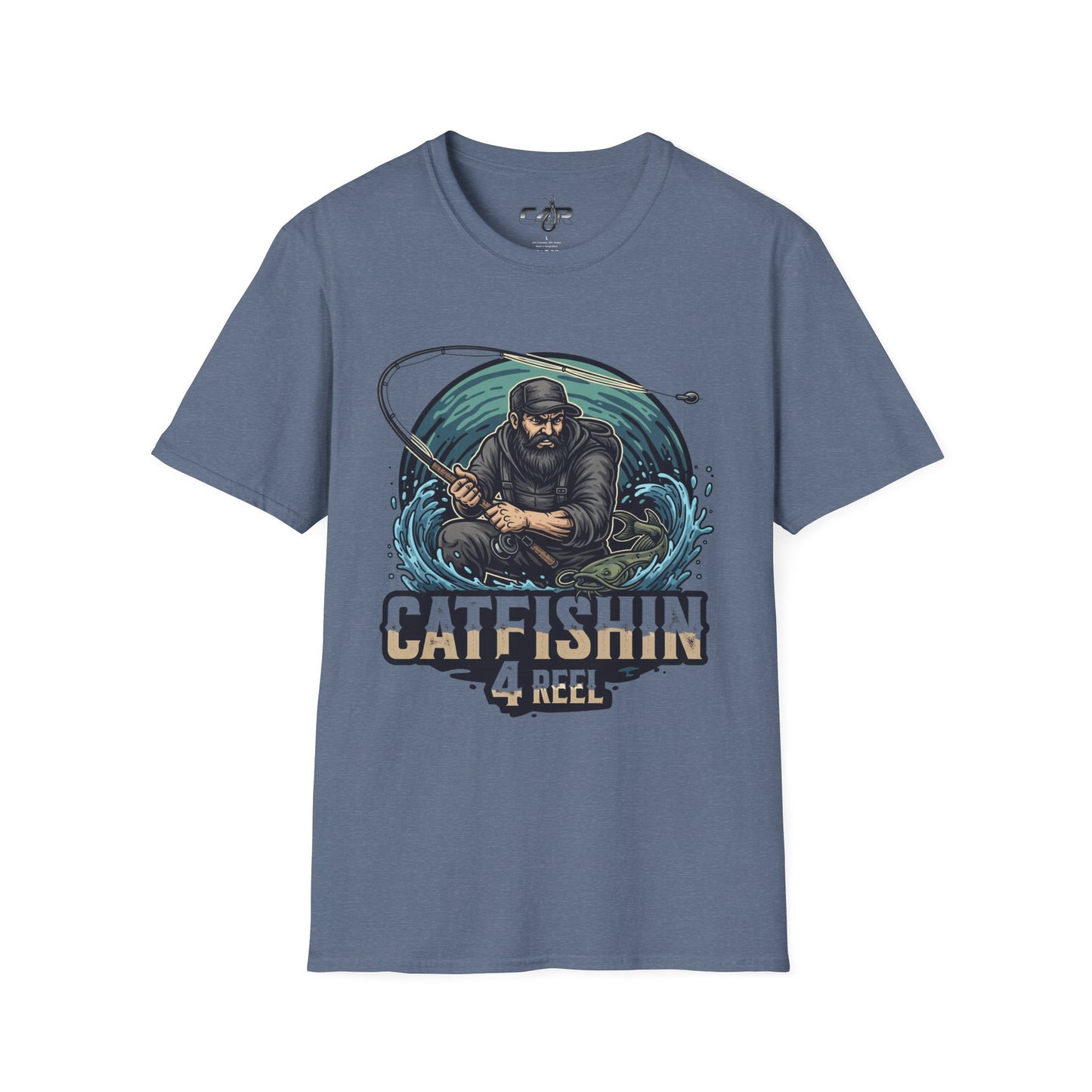 Catfishin' 4 Reel Unisex T-Shirt - Fishing Gift for Anglers, Outdoor Adventure Tee, Catch of the Day Shirt, Summer Fishing Apparel, [...]