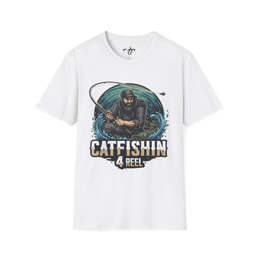Catfishin' 4 Reel Unisex T-Shirt - Fishing Gift for Anglers, Outdoor Adventure Tee, Catch of the Day Shirt, Summer Fishing Apparel, [...]
