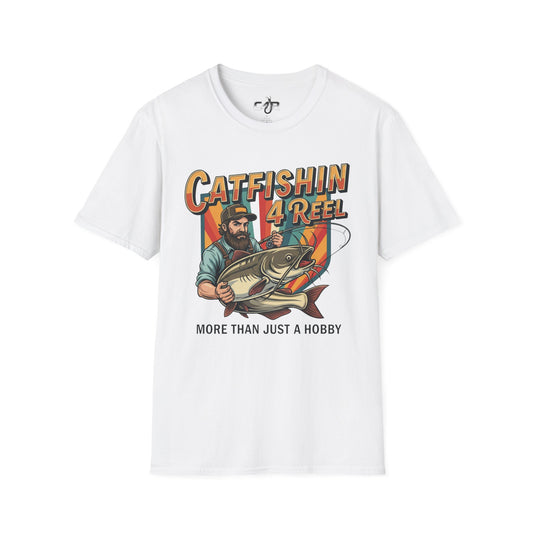 Fishing Lover's Catfishin' T-Shirt, Gift for Anglers, Funny Fishing Tee, Weekend Adventure Top, Outdoor Hobby Shirt